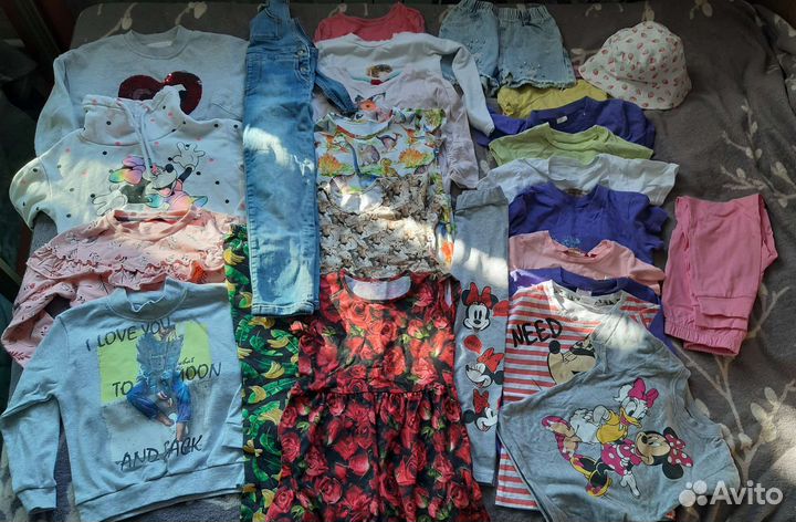 Пакет вещей на девочку 3-4года