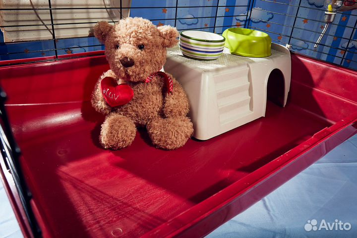 Клетка для морской свинки кролика ежа грызунов