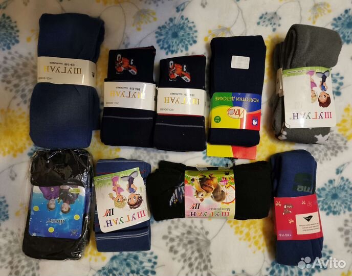 Носки и колготки детские 5-7 лет