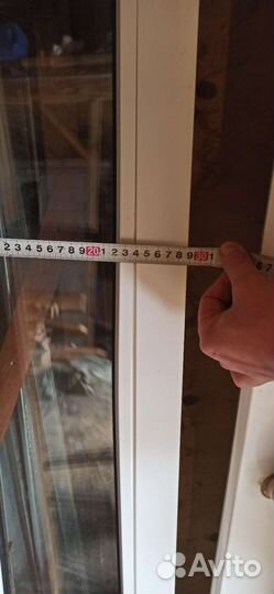 Дверь входная пвх бу