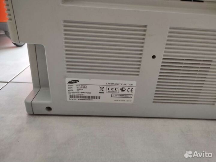 Samsung scx 4725 fn