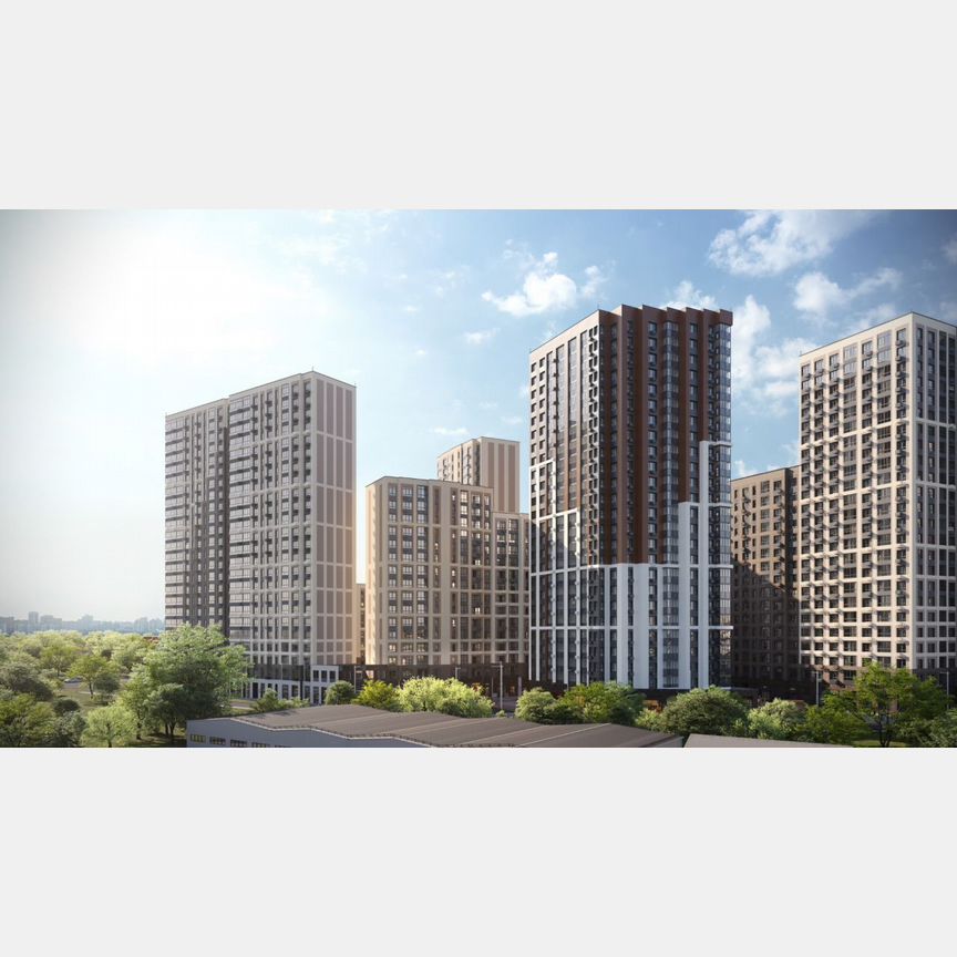 2-к. квартира, 65,9 м², 19/25 эт.