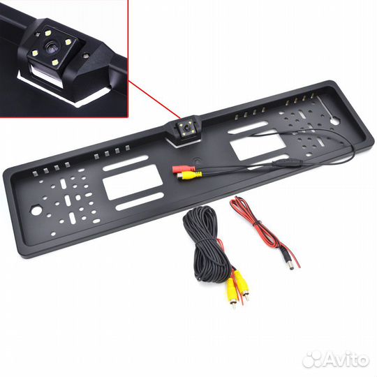 Автомобильная камера в номерной рамке (1280*720)