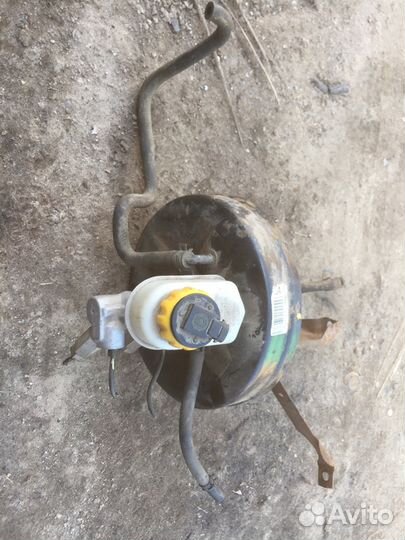 Вакуумный усилитель вакумник в Шевроле ланос Заз Д