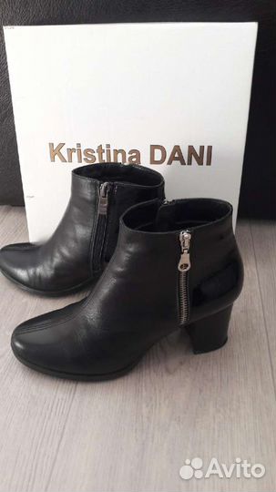 Ботильоны натуральная кожа