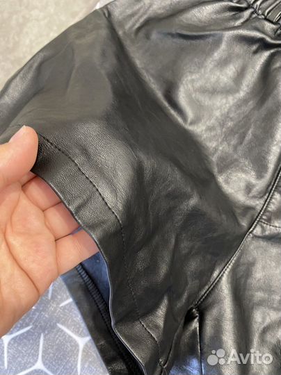 Кожаные шорты