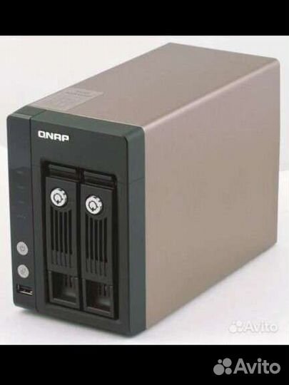 Домашнее сетевое хранилище NAS Qnap ts-219p на 2 д