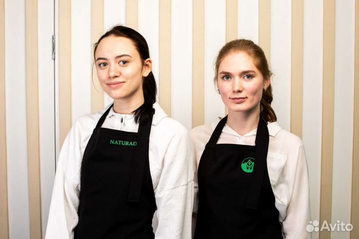 Фартук Униформа для бизнеса с логотипом вышивкой