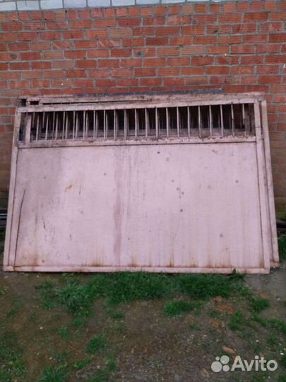 Забор металлический секционный бу