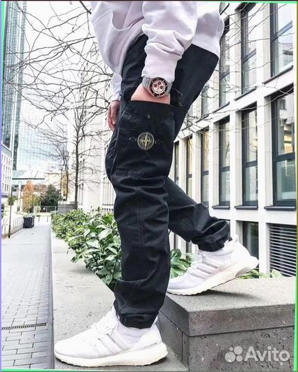 Спортивные карго штаны Stone Island (Artikle товара: 23434)