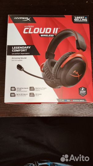 Наушники HyperX Cloud 2 Wireless