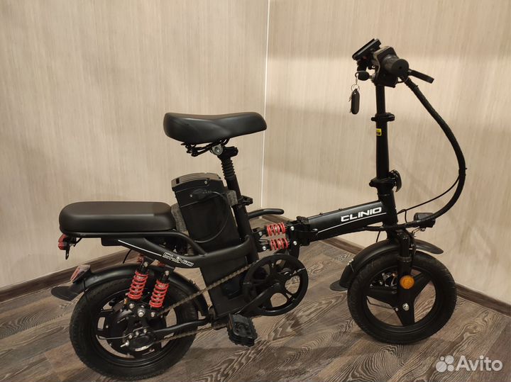 Электровелосипед складной