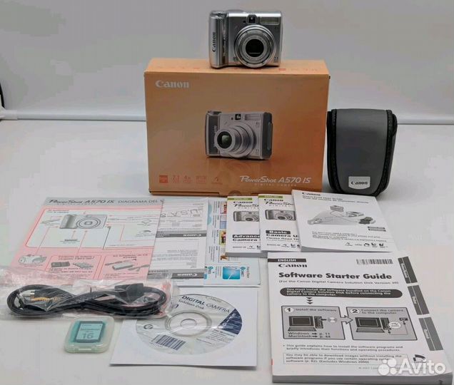 Фотоаппаратcanon PowerShot A570 IS Digital camera