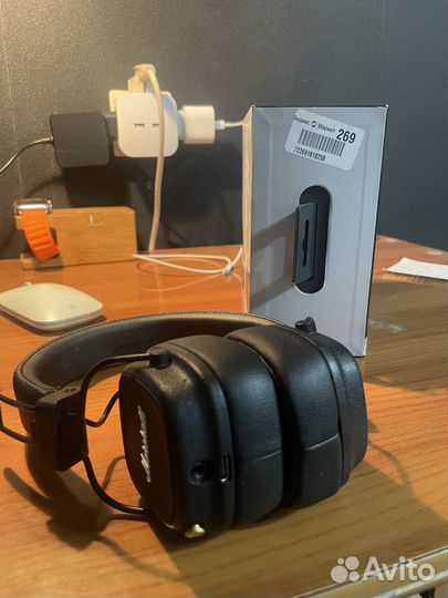 Беспроводные наушники marshall major 4