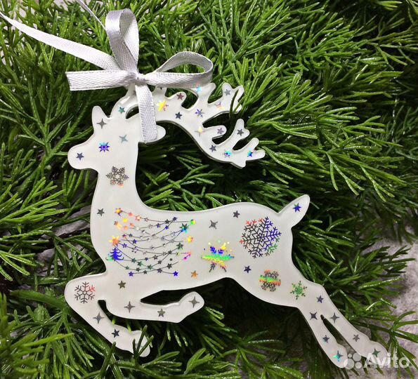 Новогодние игрушки ручной работы