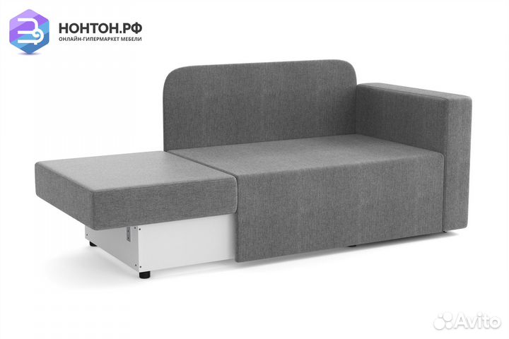 Диван выкатной Дэнвер серый