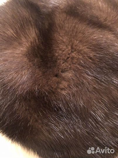 Берет норковый