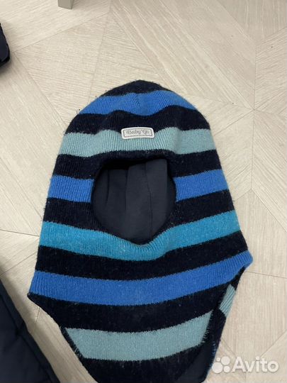 Комбинезон и шапка шлем