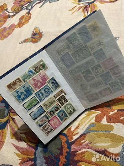 Марки разных стран полувековые