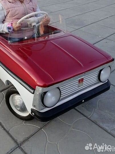 Педальный москвич СССР