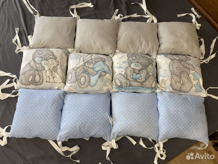 Комплект в кроватку для новорожденного