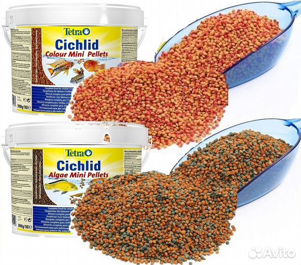 Корм для рыбок на вес Хлопья Чипсы Таблетки Гранул