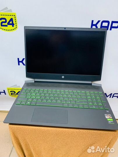 Ноутбук HP Pavilion Gaming 15-ec1087ur razen 5 460