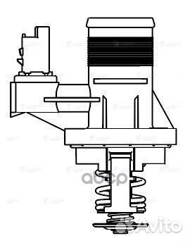 Термостат для а/м PSA 407 (05) /307 (00) /C5 (0