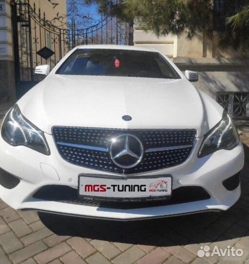 Решетка E-Coupe с207 Diamond Black (Наши работы)