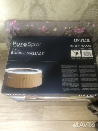 Надувной бассейн джакузи PureSpa Bubble Massage