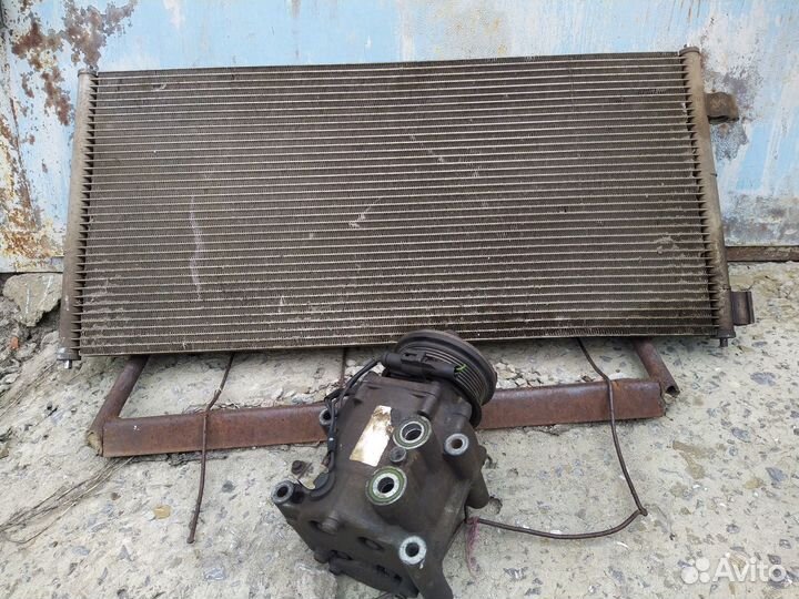 Компрессор кондиционера ford transit connect 1.8