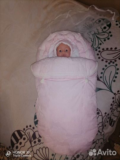 Конверт на выписку зимний