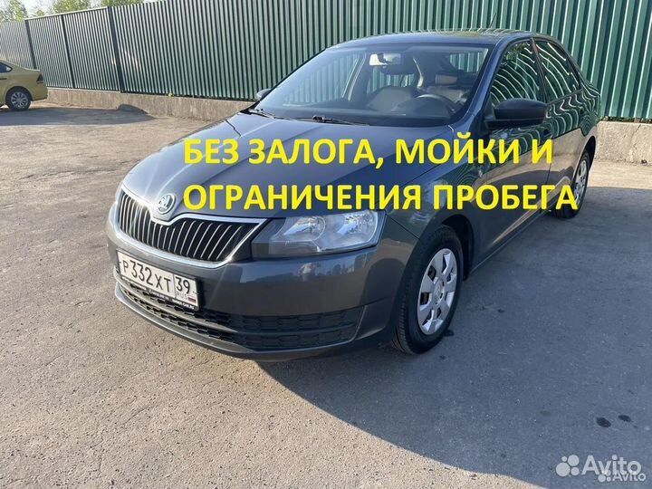 Прокат Аренда Skoda Rapid 2018 МКПП