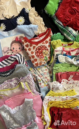 Вещи пакетом 92 98 на девочку