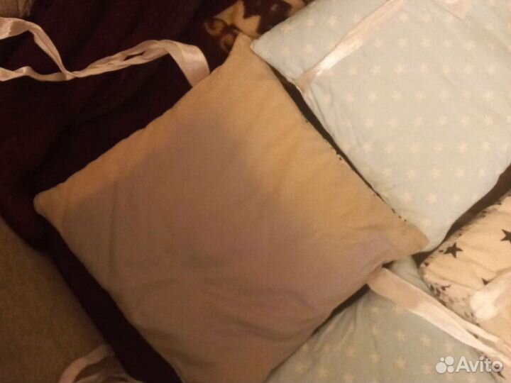 Бортики подушки в детскую кроватку