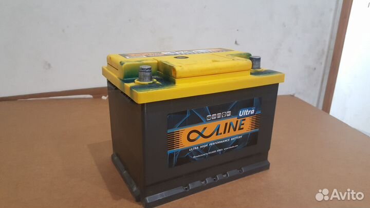 Аккумулятор б/у alphaline 56800 68Ач 680А