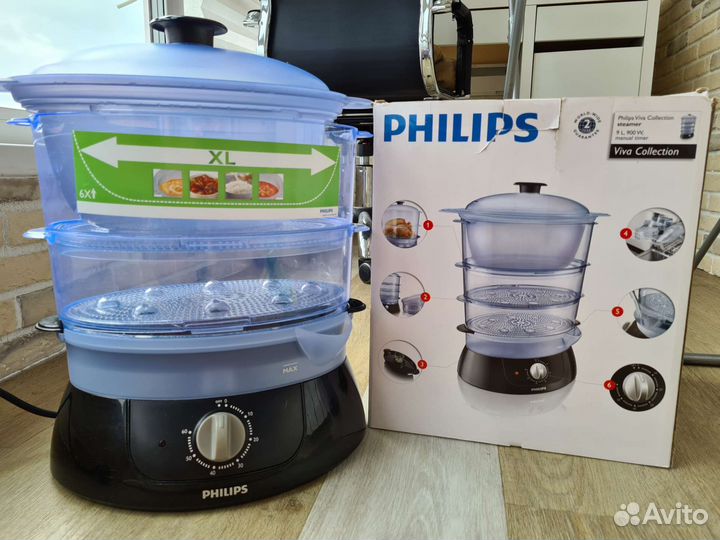 Пароварка philips