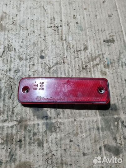 Отражатель бампера задний правый Mucco