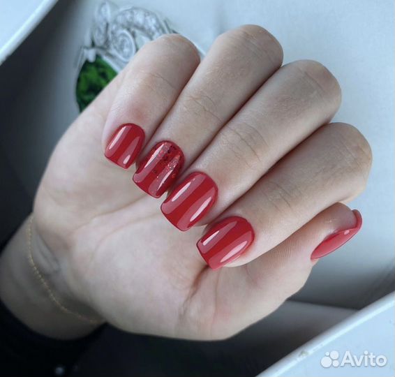 Маникюр с покрытием