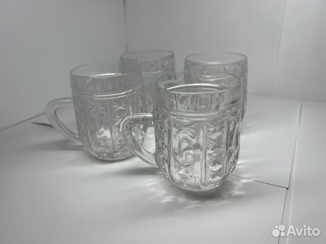 Хрустальные советские кружки под пиво