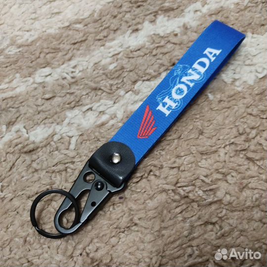 Шнурок для ключей Honda 150mm синий