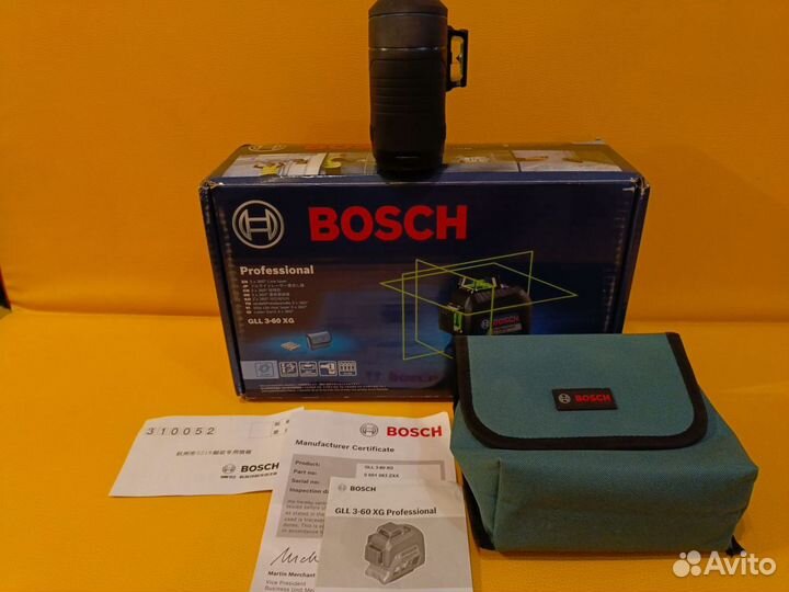 Лазерный нивелир Bosch GLL 3-60 XG