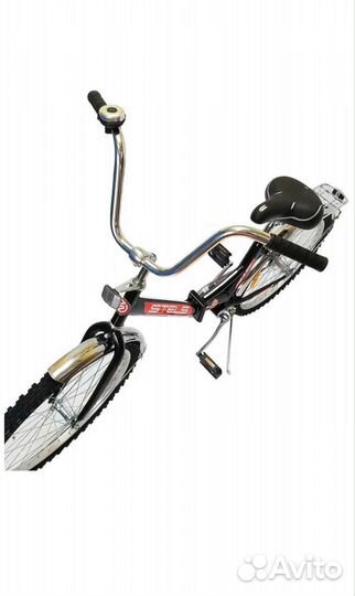 Велосипед 24 stels pilot 715 z010 черный/красный