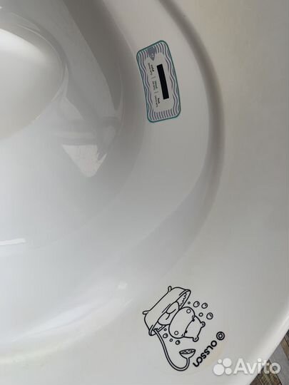 Ванночка для купания с термометром