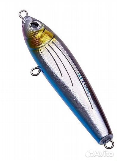 Стикбейт PRO hunter Pike Minnow 60гр, 04 Silver Blue