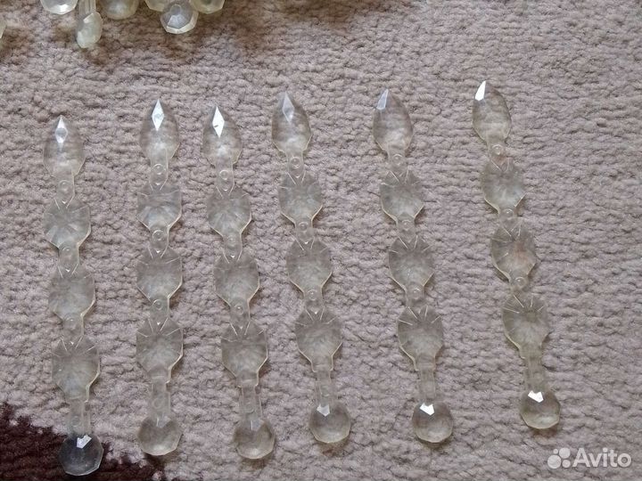 Подвески для люстры СССР