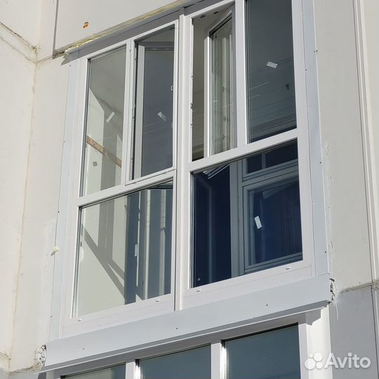 Остекление балконов под ключ