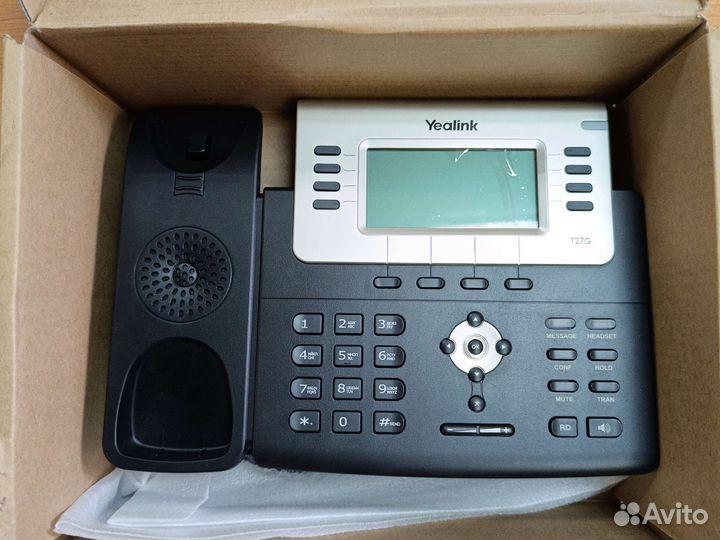Телефон офисный Yealink SIP-T27G
