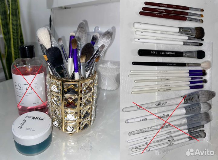 Косметика и оборудование для визажиста