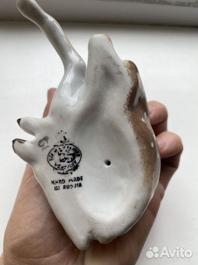 Статуэтка олененок СССР Вербилки